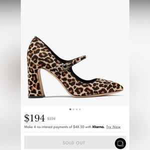 Kate Spade size 9 Leopard pumps. Worn literally 1x!!